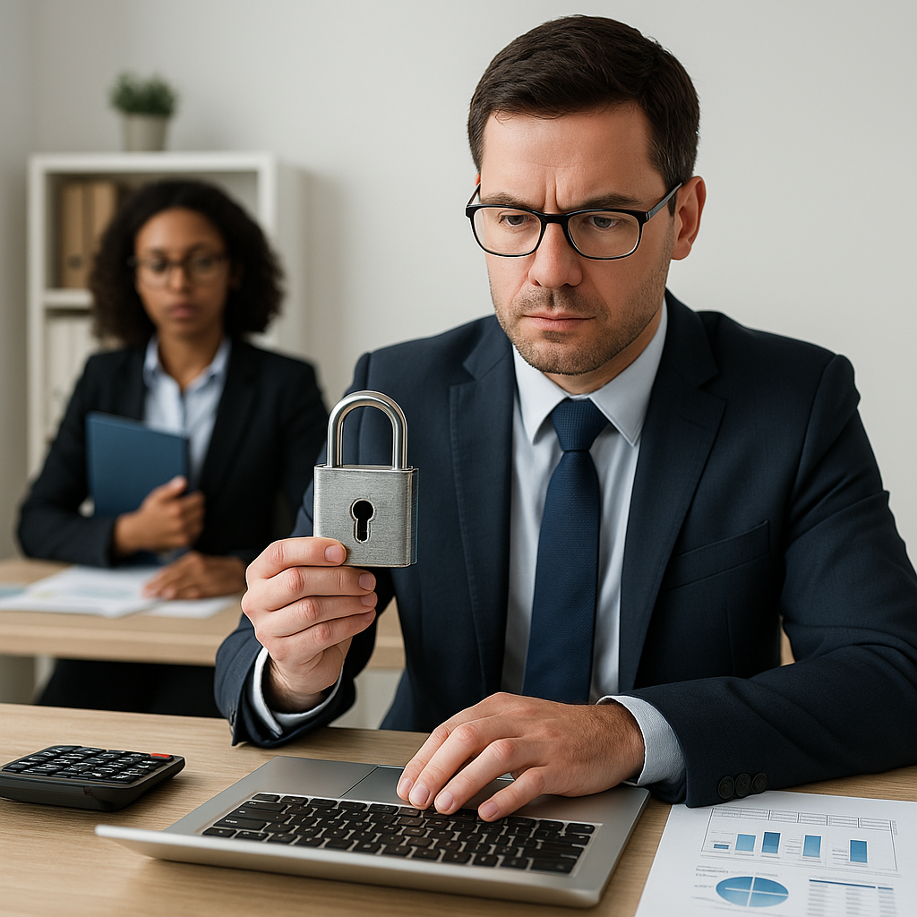 accounting protecting client data