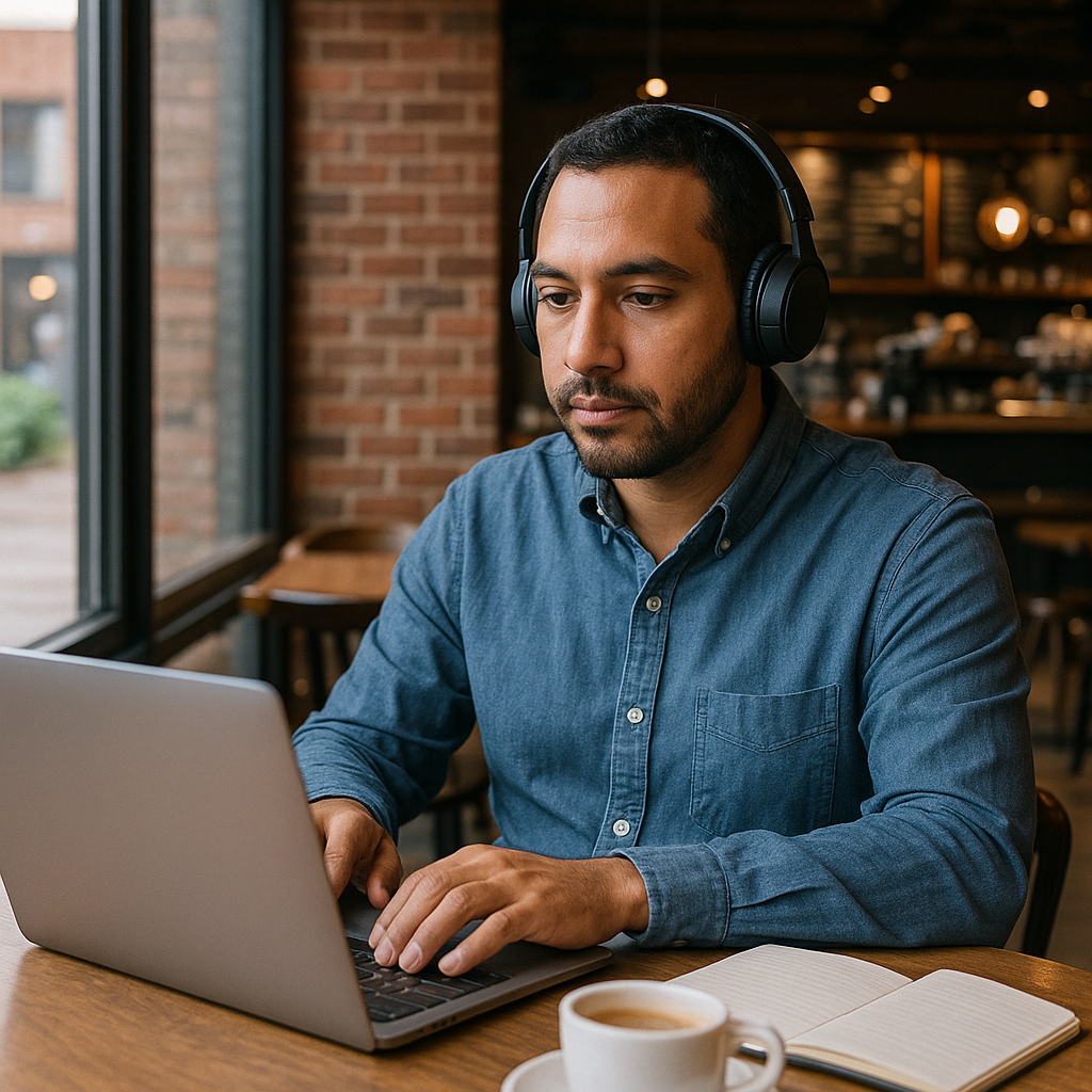 accounting employee working remote